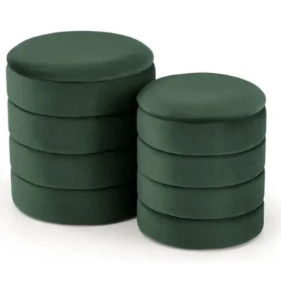 Pouf PACHO dark green